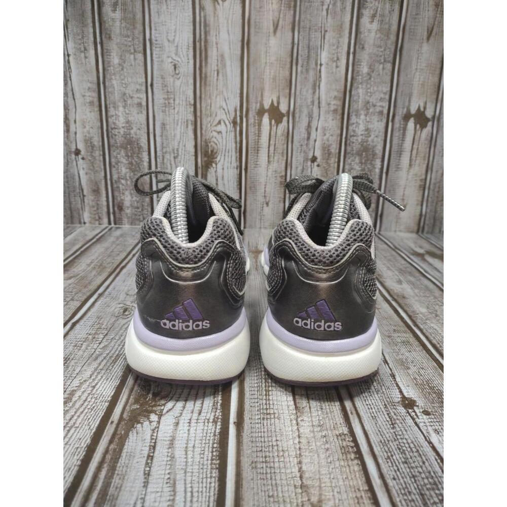 Adidas Jett Women's Size 9 Running Shoe adiPRENE+ Gray/Purple G49392 - Picture 5 of 9